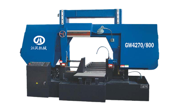 仪陇GW4270/800双柱龙门卧式带锯床